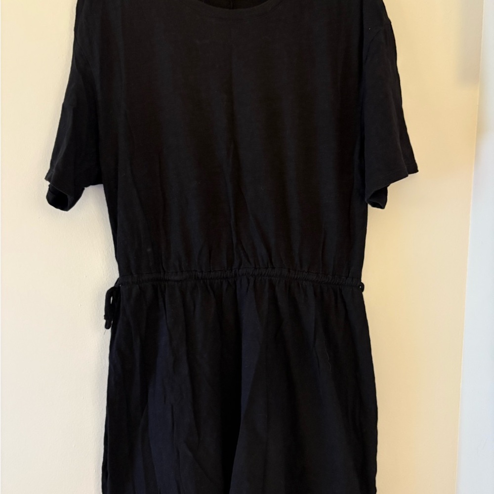 Black Short Sleeve Dress